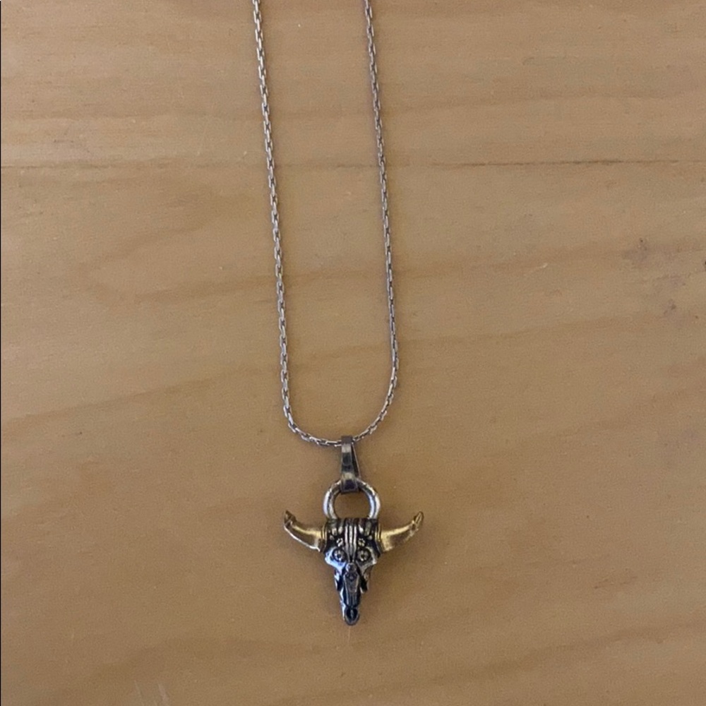 Spirited Skull expandable necklace